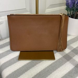Unbranded brown cute Pouch with tassel zipper